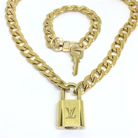 lock and key necklace louis vuitton|louis vuitton keyboard necklace.